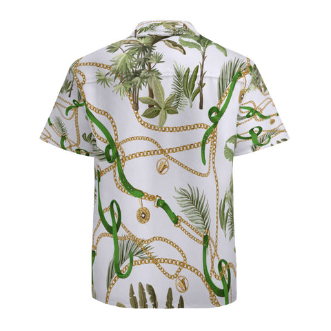 Men's Hawaiian Short Sleeve Shirt Quick Dry Breathable Beach Shirt